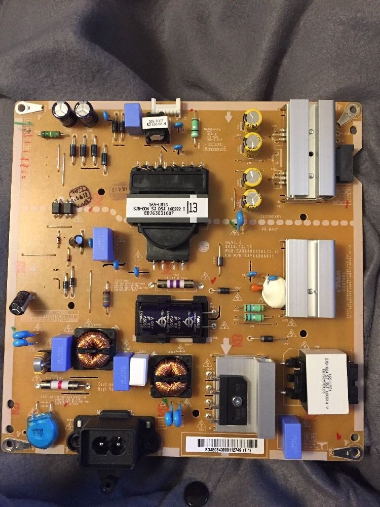 LG Power Supply Board EAX66923201 For LG TV 49UH6090-UJ tested